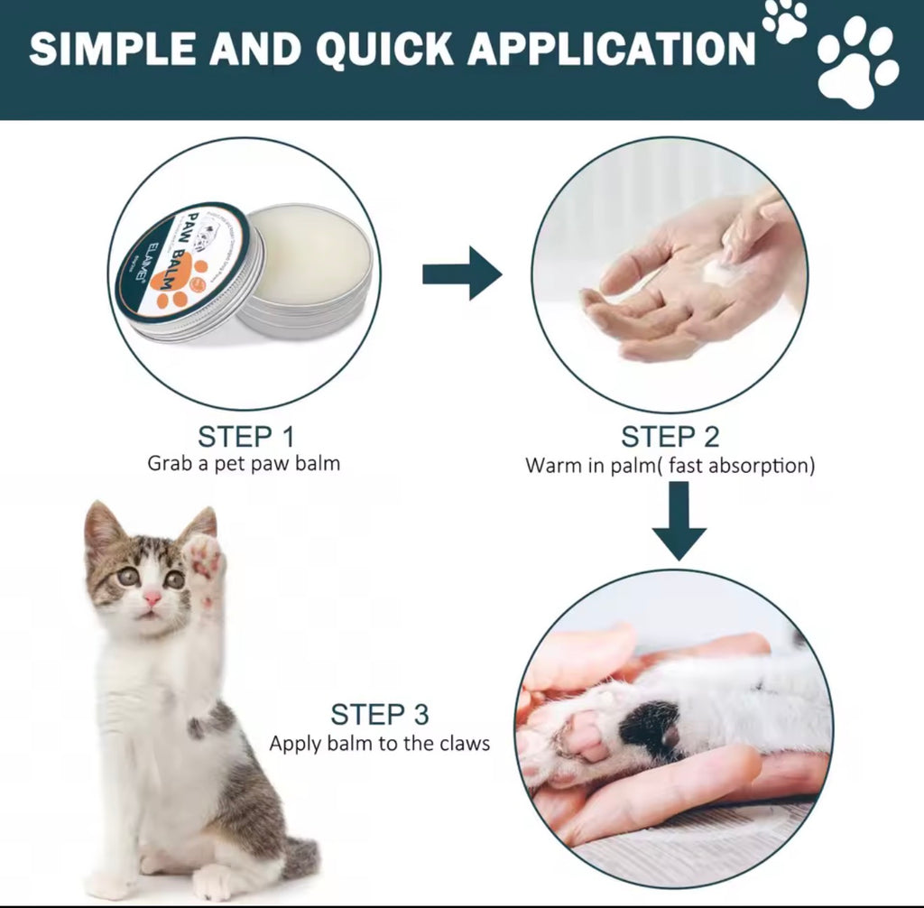 Paw Balm – Baume Réparateur pour Pattes de Chiens et Chats