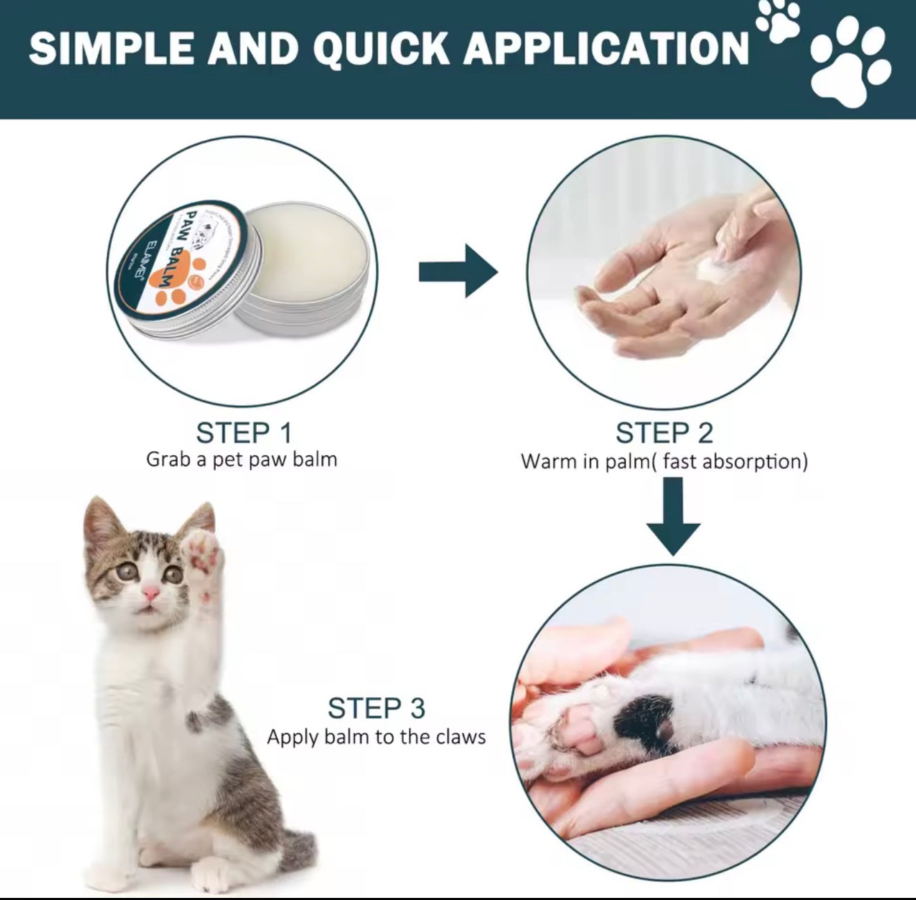 Paw Balm – Baume Réparateur pour Pattes de Chiens et Chats