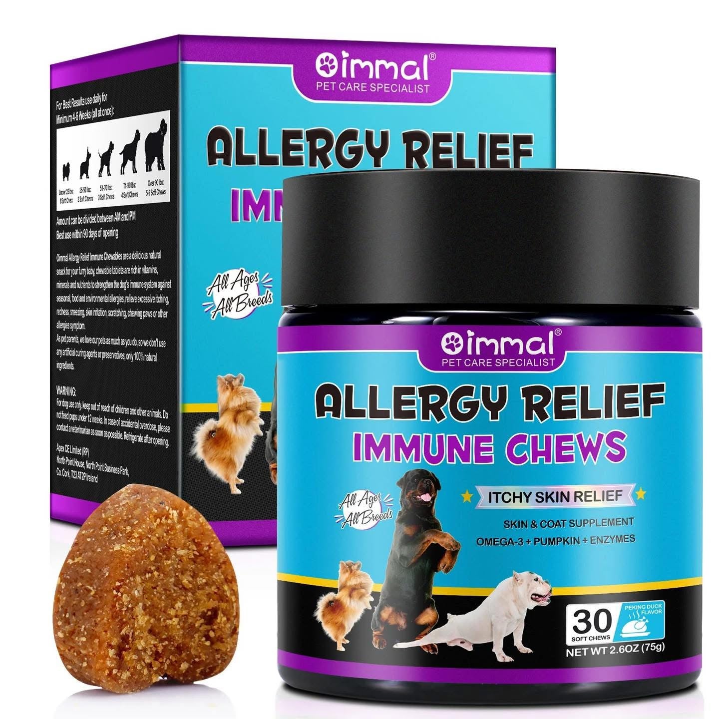 Supplément Anti allergie chien et chat
