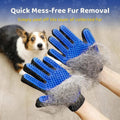 Gant de Toilettage Anti-Poils pour Chien et Chat