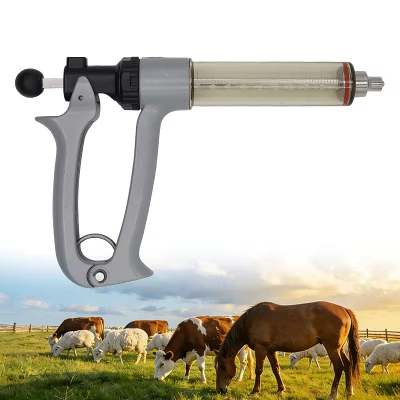 Seringue Vétérinaire à Répétition – Pistolet Injecteur Professionnel 50ml