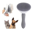 Brosse auto-nettoyante pour chiens et chats