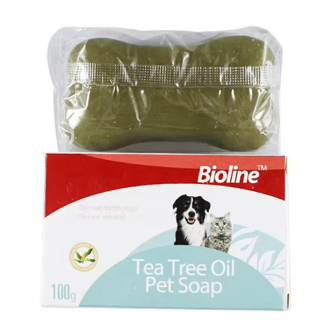 Savon Bioline  chien et chat 100g