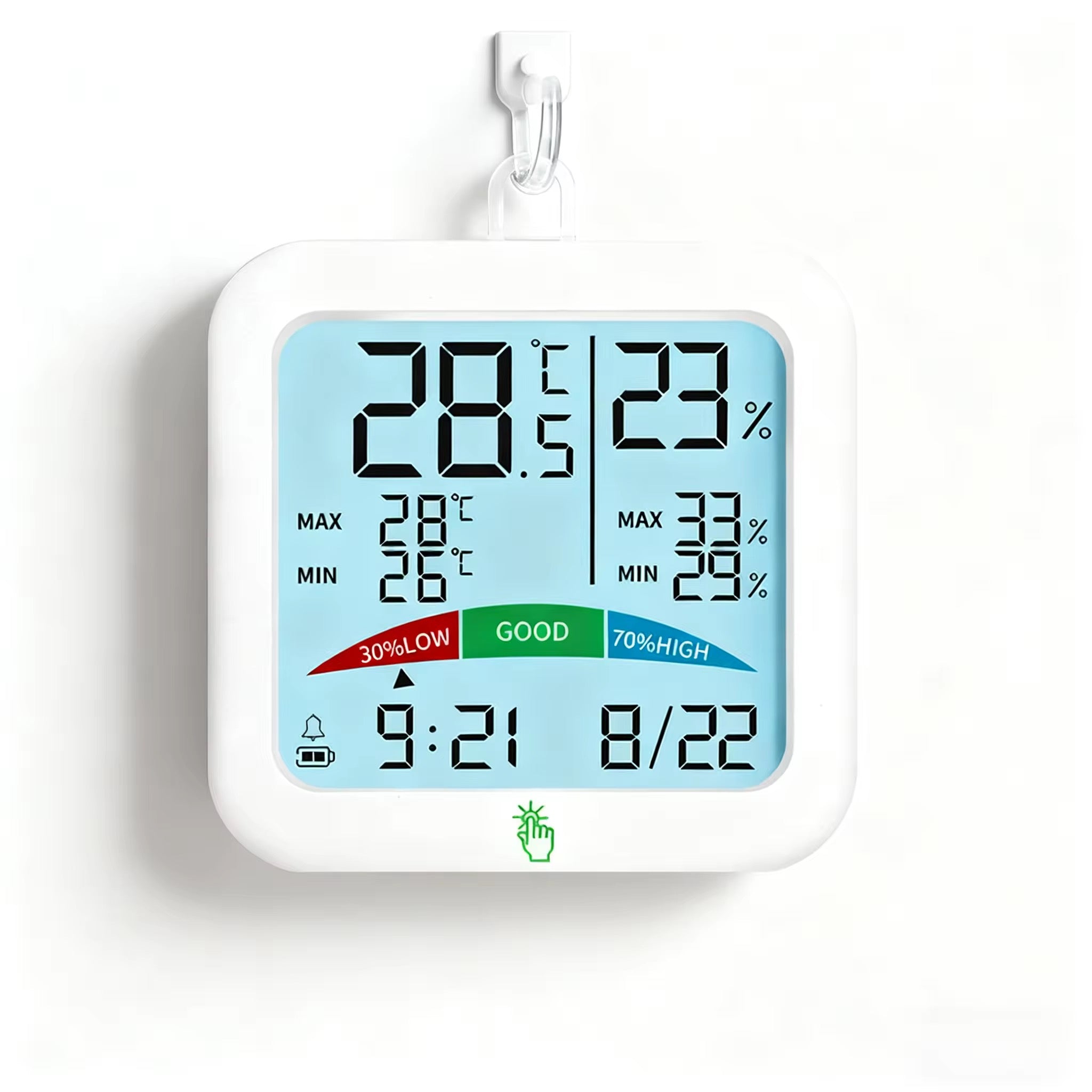 Thermomètre Hygromètre Digital LCD – Température & Humidité