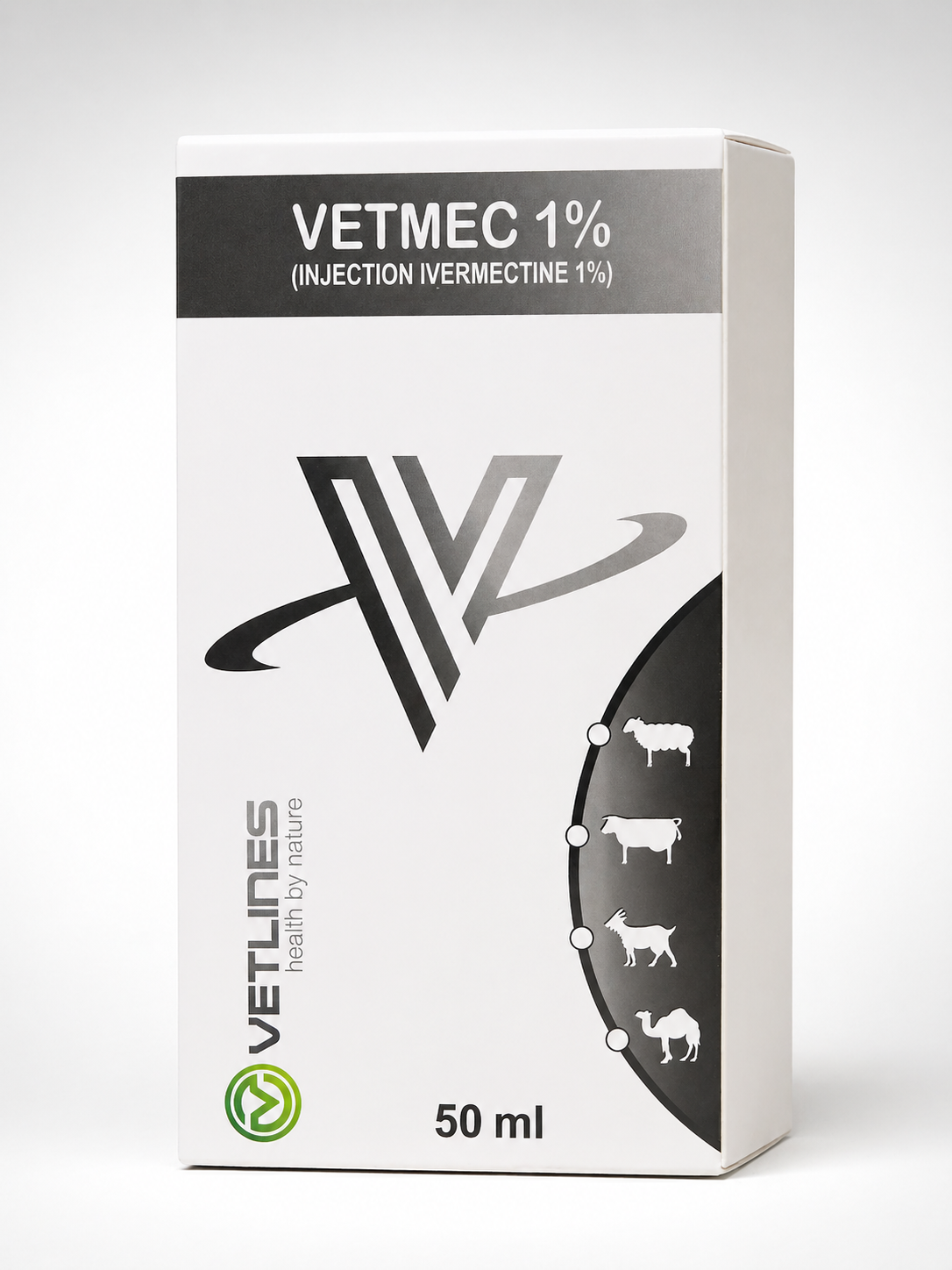 VETMEC 1% – Injection Ivermectine 50 ml