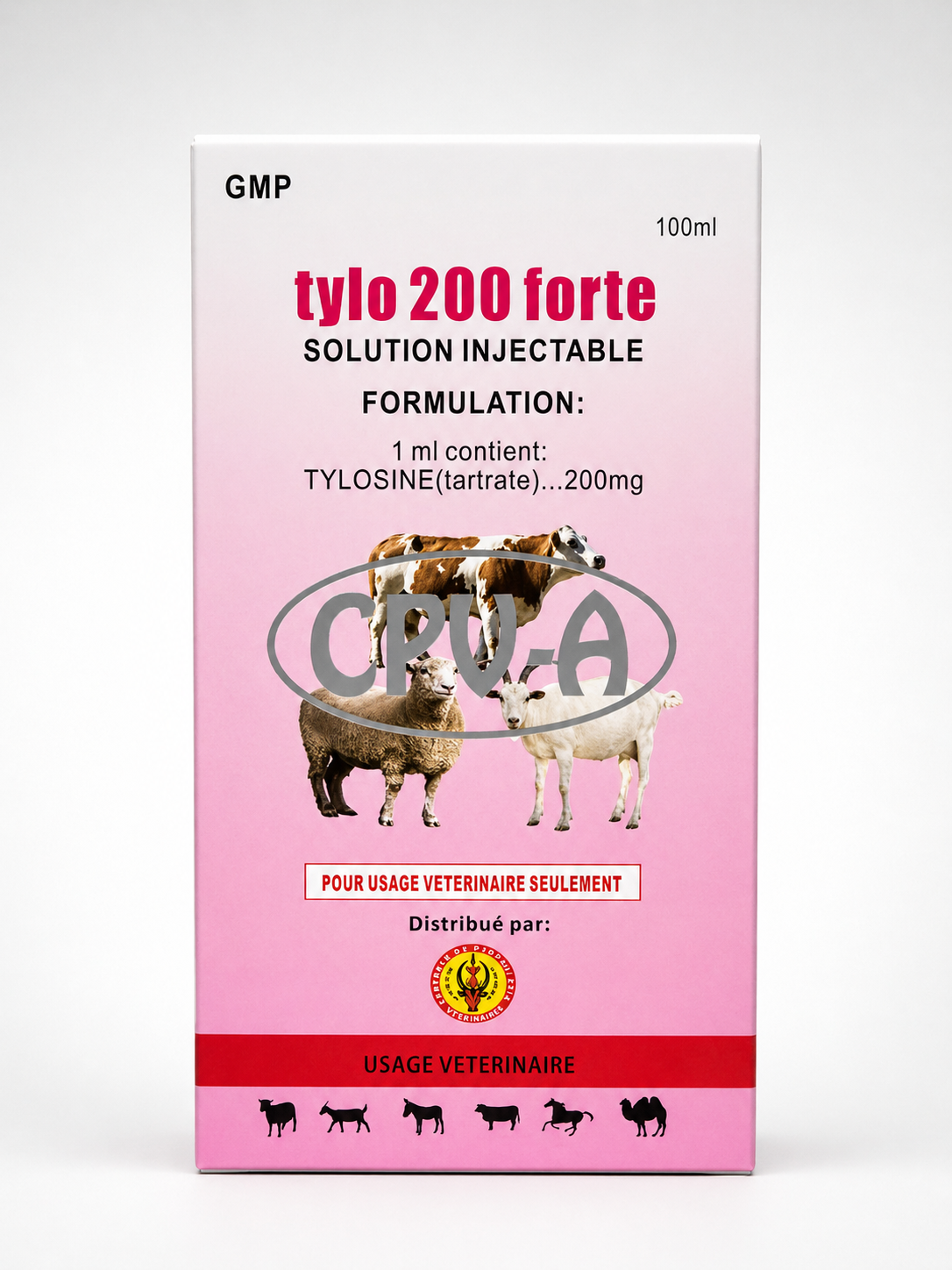 Tylo 200 Forte – Solution Injectable Tylosine 200 mg/ml 100 ml