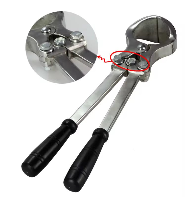 Pince Coupe-Câble Ratchet Professionnel – Acier Inoxydable