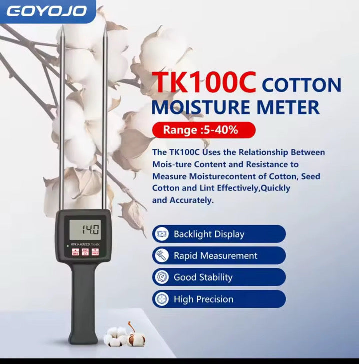 Humidimètre pour Coton GOYOJO TK100C