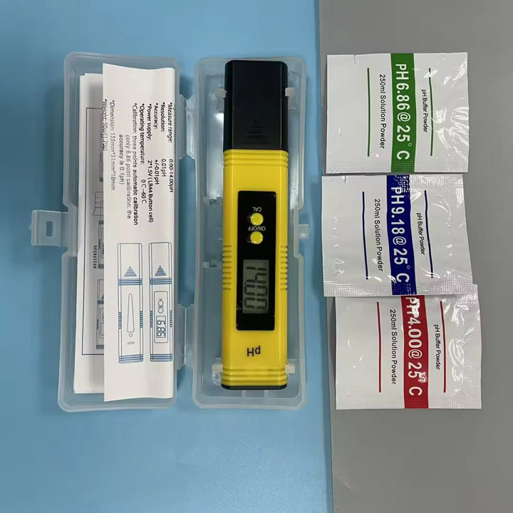 pH-mètre Numérique Portable – Testeur d’eau Multi-usages