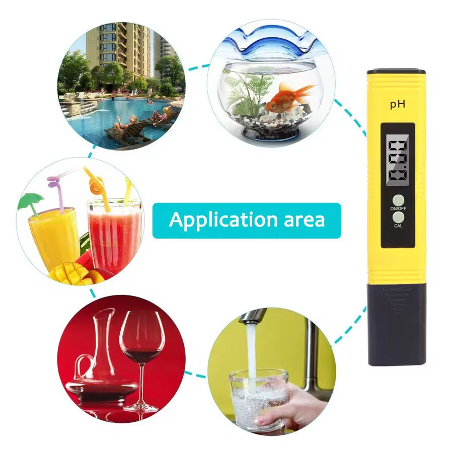 pH-mètre Numérique Portable – Testeur d’eau Multi-usages