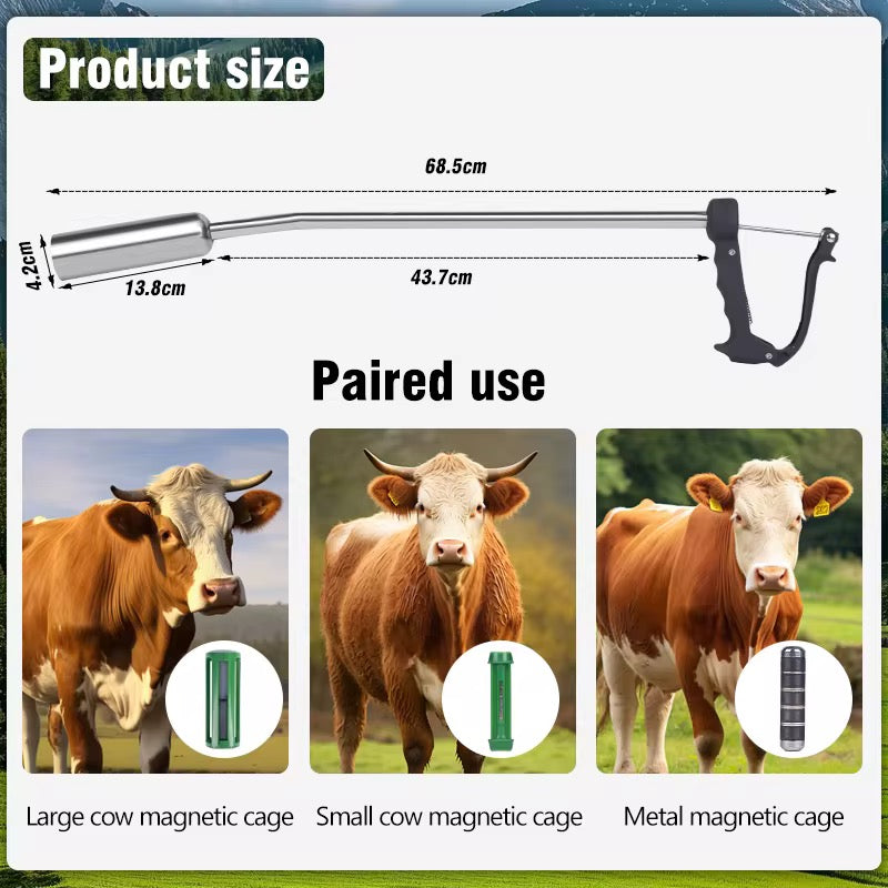 Applicateur de Bolus Vétérinaire pour Bovins et Ovins