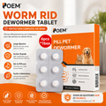 Vermifuge–Comprimé Antiparasitaire pour Chiens et Chats