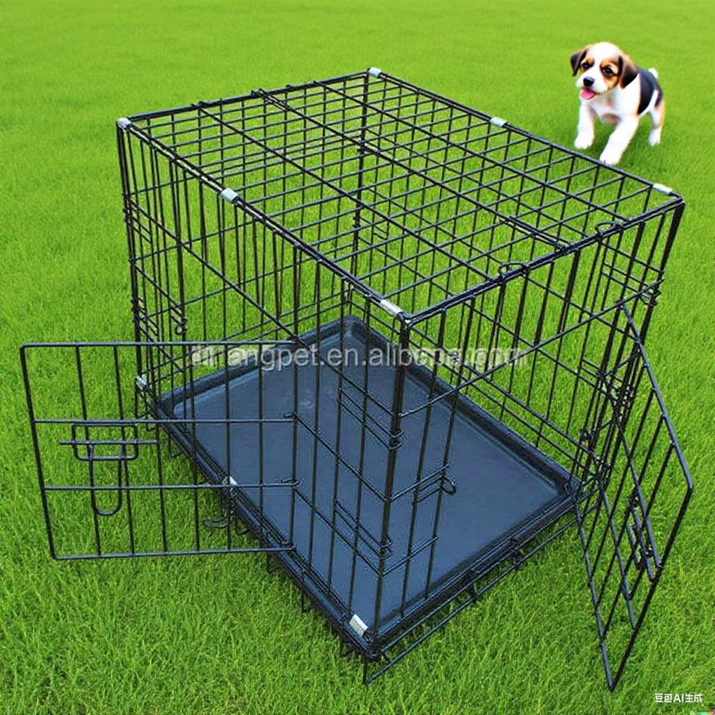 Cage iCrate avec Système Paw Block® – Loquet Sécurisé Anti-Fugue pour Chien