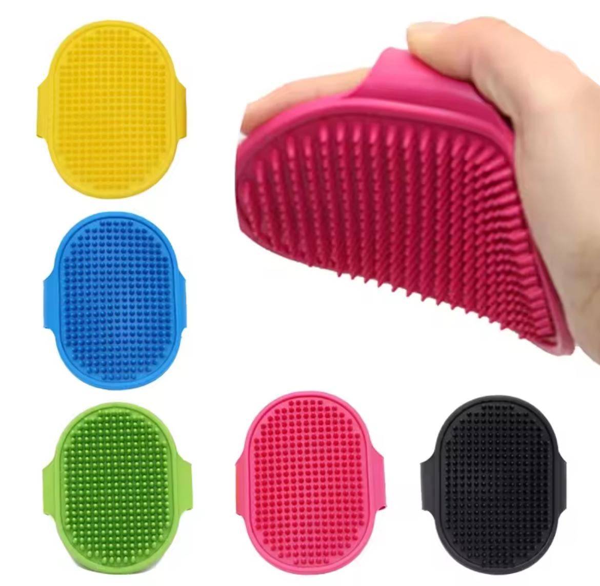 Brosse de Bain en Silicone pour Chien et Chat – Massage & Toilettage